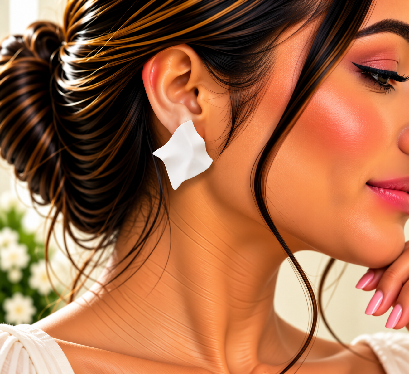 Ocean Drift Statement Earrings