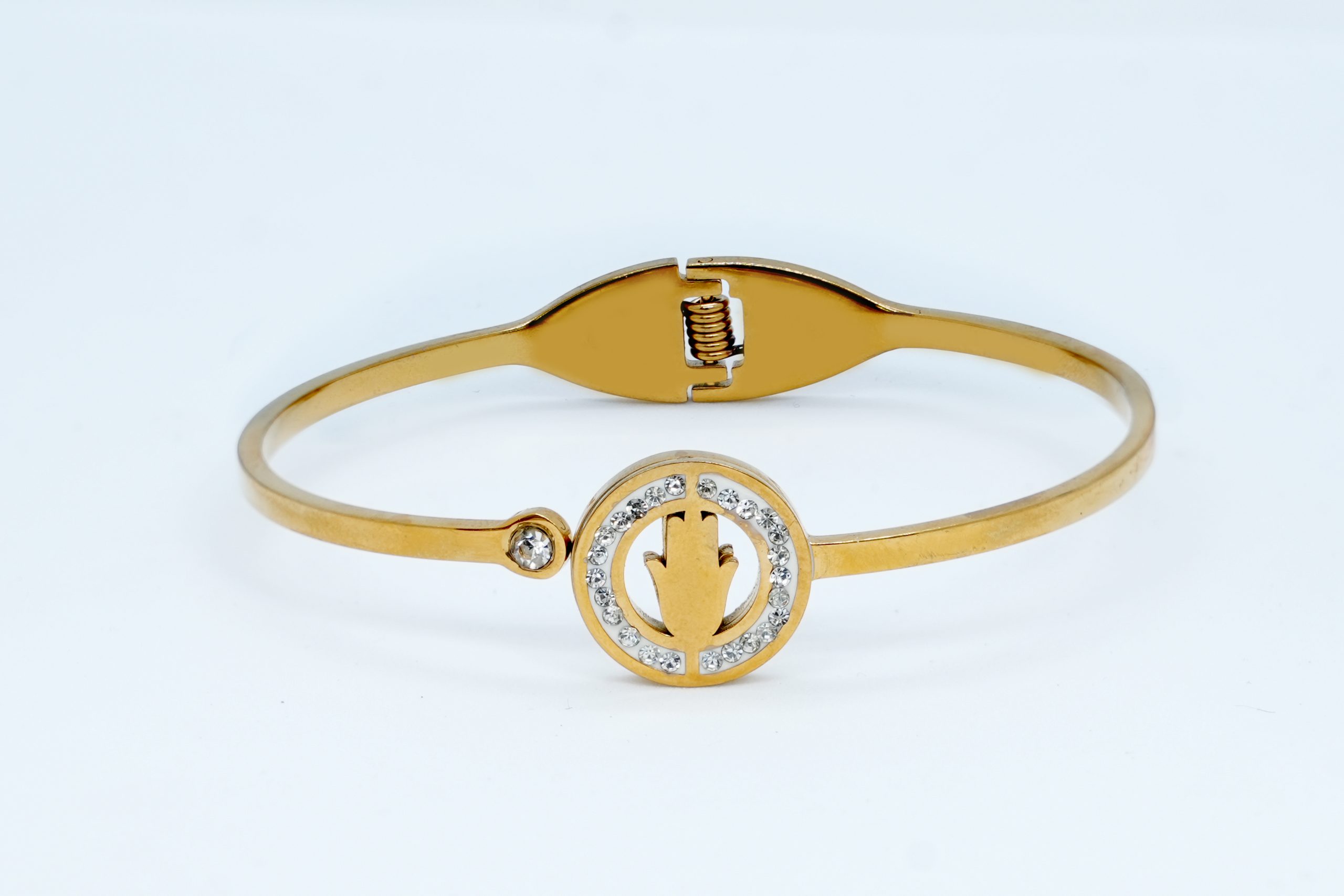 Golden Grace Charm Cuff - Image 3