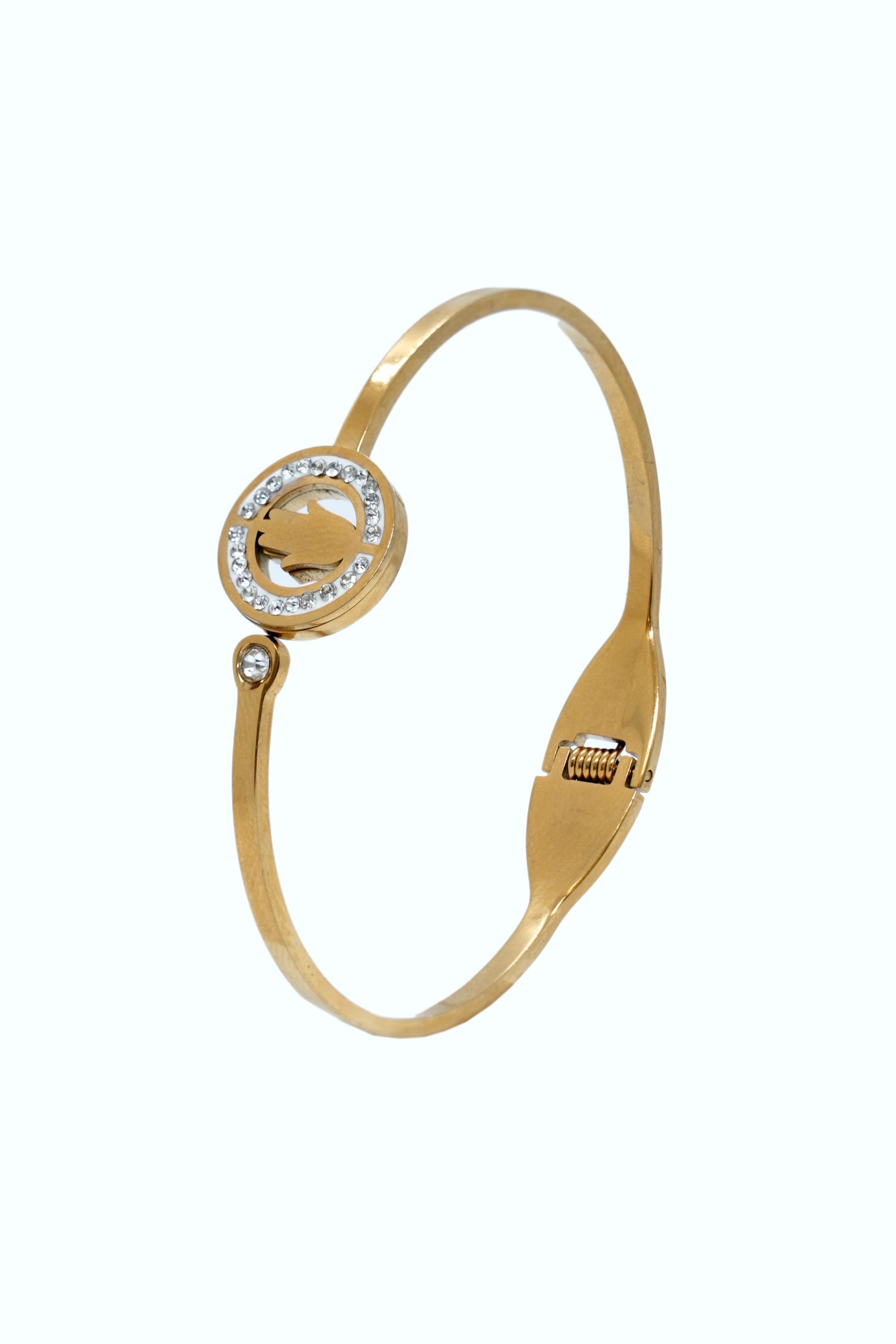 Golden Grace Charm Cuff - Image 2